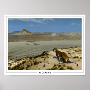 Póster de arte Zedign de Jean-Léon Gérôme #10