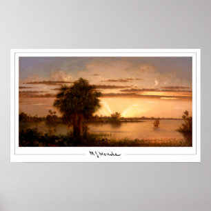 Póster de arte Zedign de Martin Johnson Heade #253