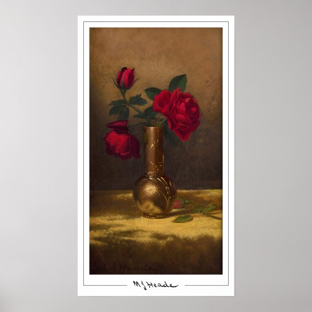 Póster de arte Zedign de Martin Johnson Heade #32 (Frente)