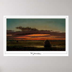 Póster de arte Zedign de Martin Johnson Heade #70