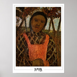 Póster de arte Zedign de Paula Modersohn-Becker #1