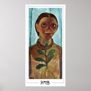 Póster de arte Zedign de Paula Modersohn-Becker #1