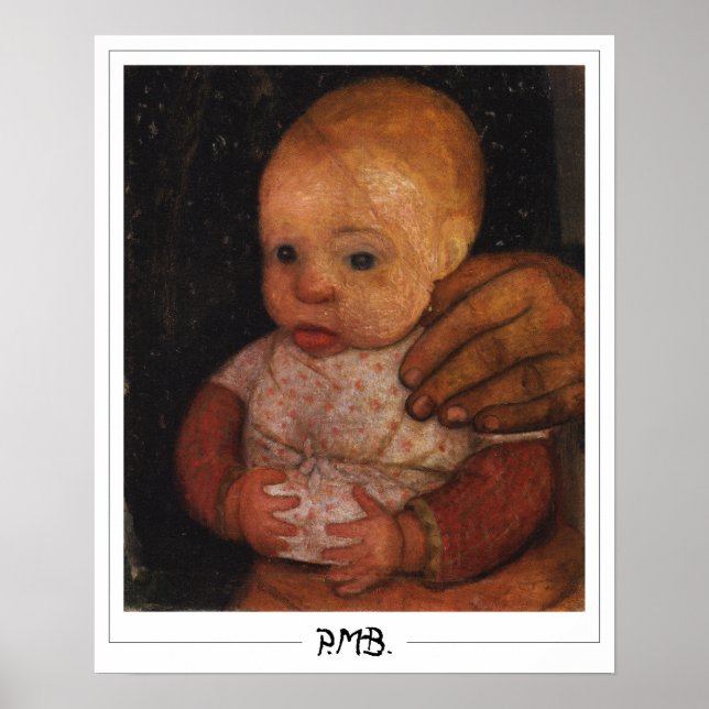 Póster de arte Zedign de Paula Modersohn-Becker #1 (Frente)