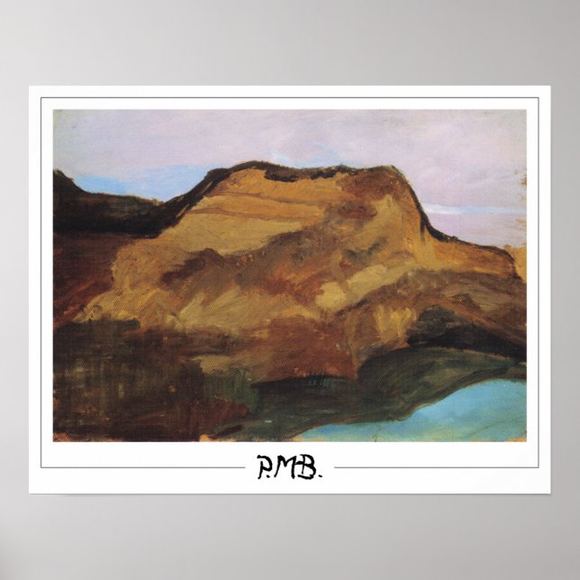 Póster de arte Zedign de Paula Modersohn-Becker #2 (Frente)