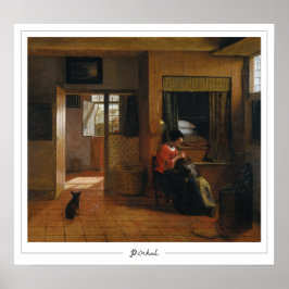 Póster de Arte Zedign de Pieter de Hooch #111