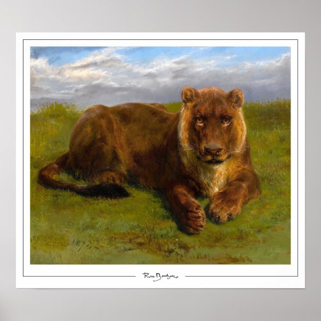 Póster de arte Zedign de Rosa Bonheur #17 (Frente)