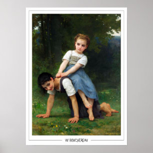 Póster de arte Zedign de William-Adolphe Bouguerea