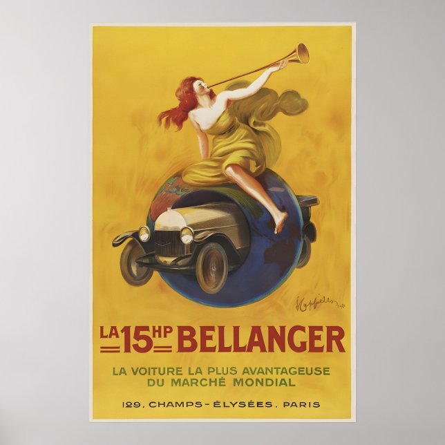 Póster de Auto Bellanger (Frente)