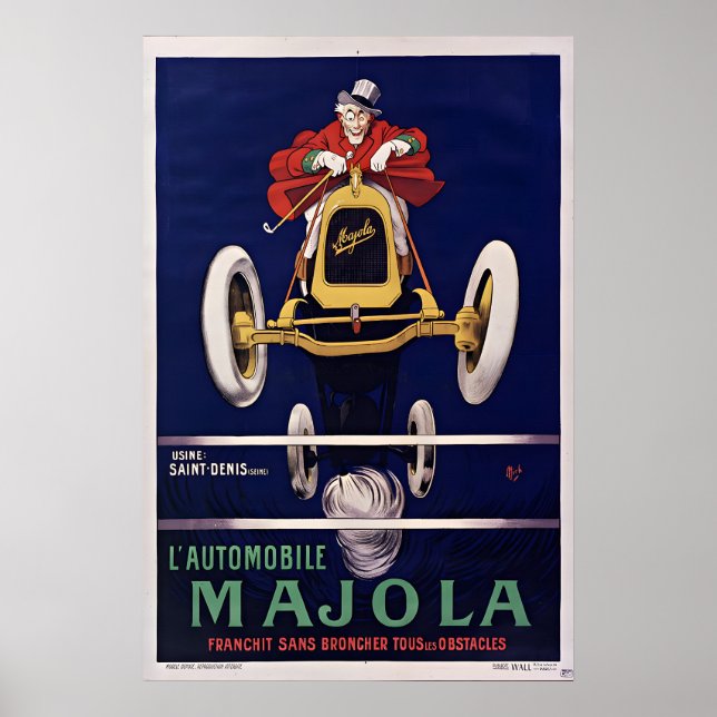 Póster de Auto Majola - Impresiones de Pósters Ant (Frente)