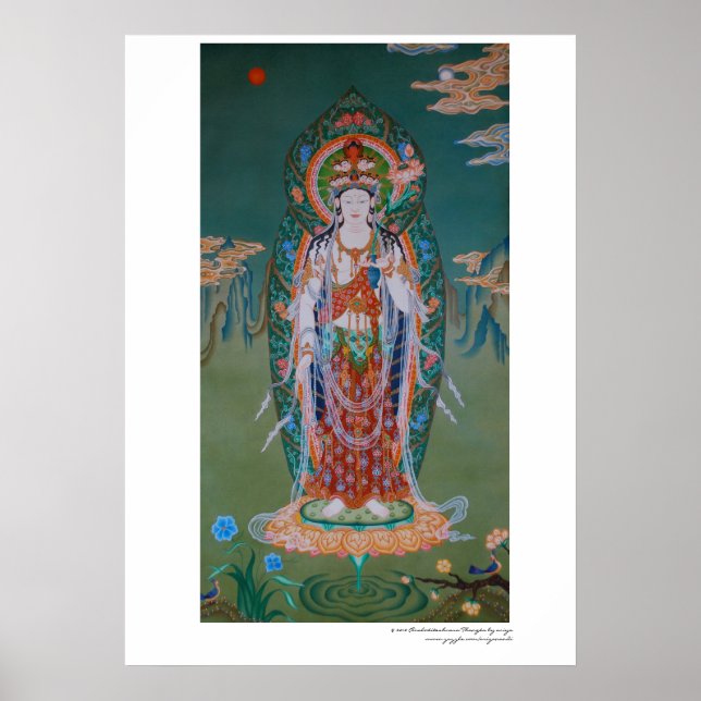 Póster de Avalokiteshvara (Frente)