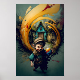 Póster de aventurero mediano | Arte de D&D 2