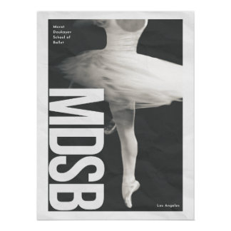 Póster de bailarín de MDSB