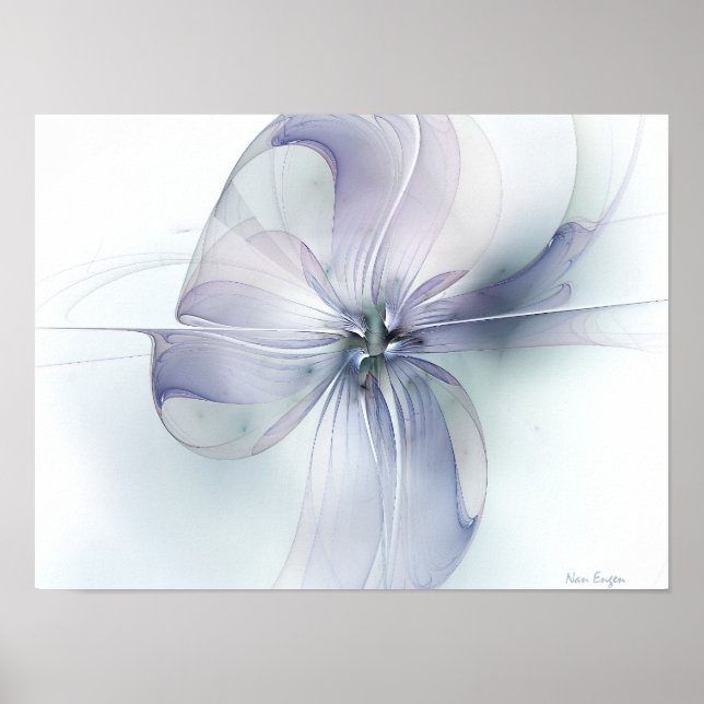 Póster de Bailarina Pequeña Flor Delicada (Frente)