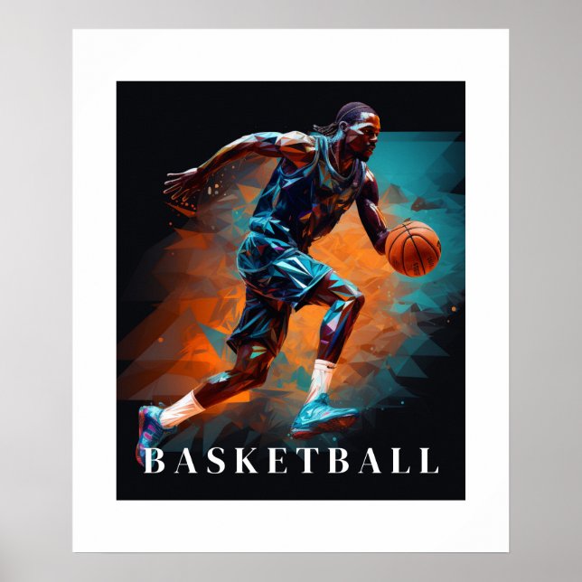 Póster de baloncesto (Frente)