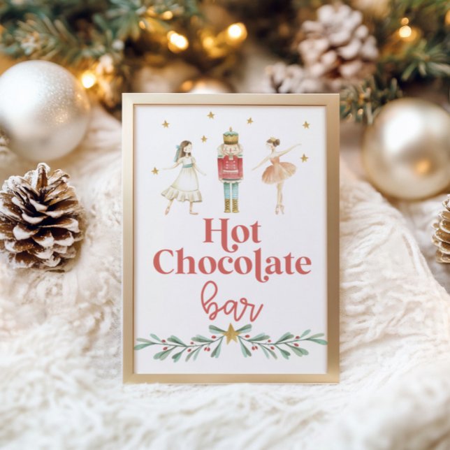 Póster de barra de chocolate caliente del Cascanue (Subido por el creador)