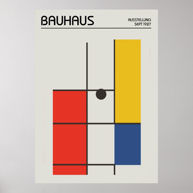 Póster de Bauhaus (Frente)