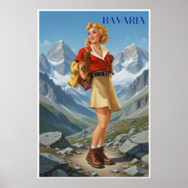 Póster de Baviera, Alemania