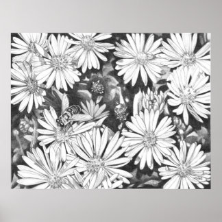 Poster de Bella Artes de impresión de Arte de Flor