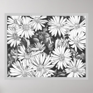 Poster de Bella Artes de impresión de Arte de Flor