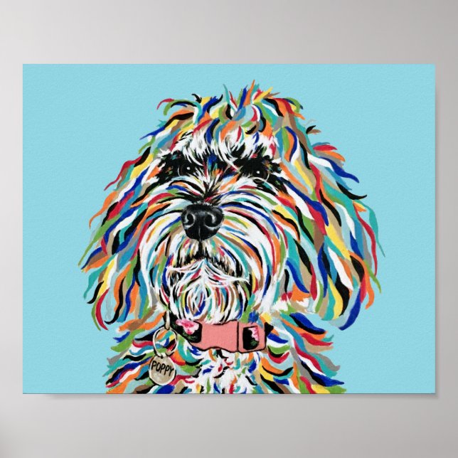 Póster de Bernedoodle (Frente)