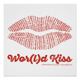 Poster de besos del mundo