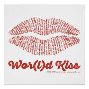 Poster de besos del mundo
