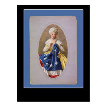 Póster de Betsy Ross y la bandera