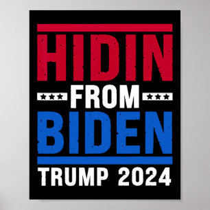 Póster De Biden Kids Men Funny Anti Joe Biden Trump 2002