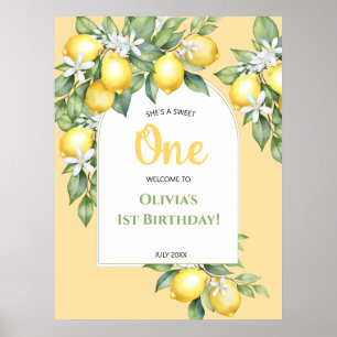 Póster de Bienvenida de Cumpleaños