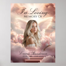Póster de Bienvenida Memorial Mariposa Celestial