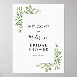 Póster de Bienvenida para Despedida de Soltera con