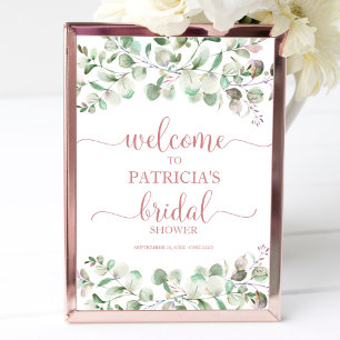 Póster de Bienvenida para Despedida de Soltera con