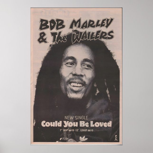 Póster de BOB MARLEY - 1978 original NME - ¿Podría (Frente)