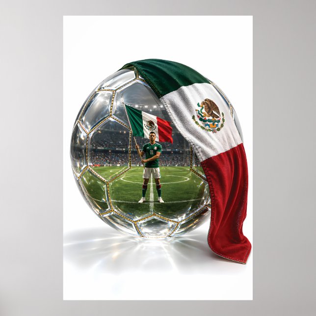 Póster de Bola de Cristal de Fútbol de México  (Frente)