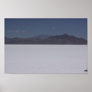 Póster de Bonneville Salt Flats, Utah