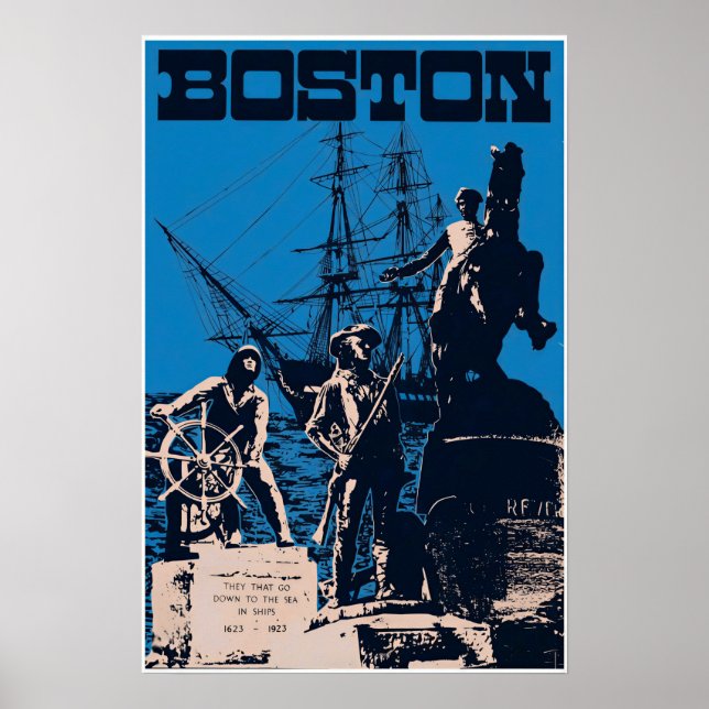 Póster de Boston (Frente)