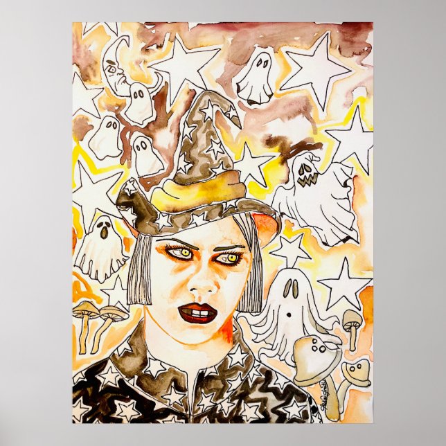 Póster de Bruja (Frente)