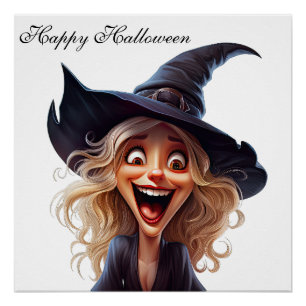 Poster de Brujas de Halloween