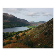 Póster de Buttermere y Crummock Water
