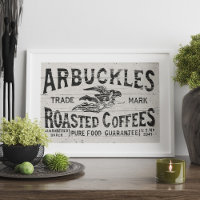 Poster De Café Vintage, Arte De Pared O Papel De D