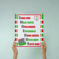 Póster de caja de zapatos de MadeCreatively