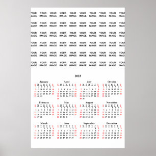 Póster de calendario personalizado 2023 Crea el tu
