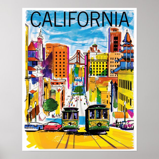 póster de California (Frente)