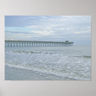 Póster De camino al muelle