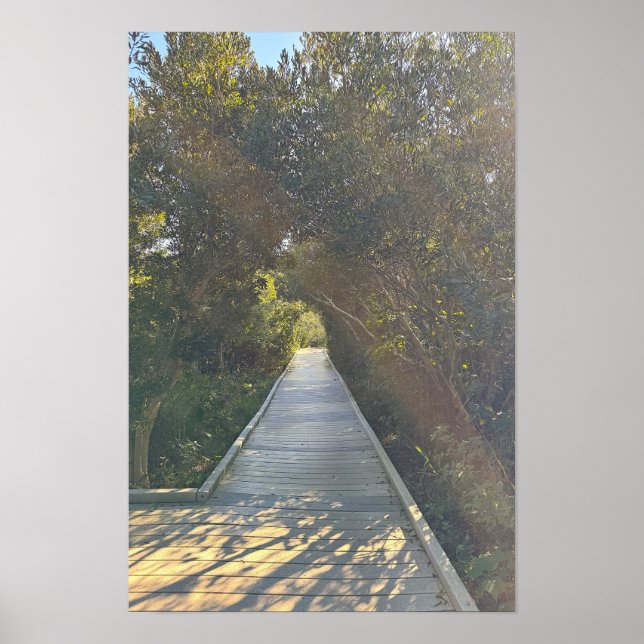 Póster de camino del parque (Frente)