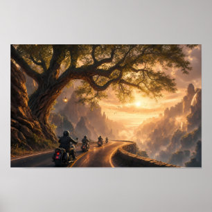 Póster de Camino Dorado a través del Valle del Ama