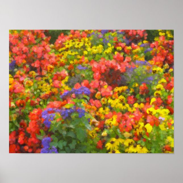 Póster de Campo de Flores (Frente)