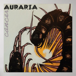 Póster de cáncer de Auraria