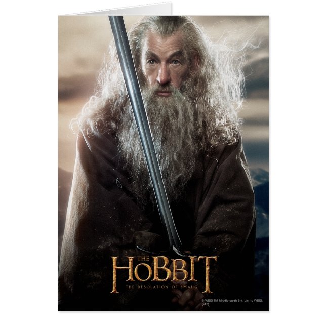 Poster de caracteres Gandalf 2 (Frente)