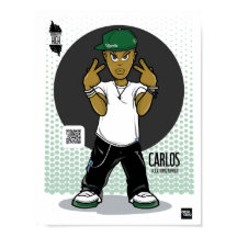Póster de Carlos de Urban City High a.k.a. Yung Ru